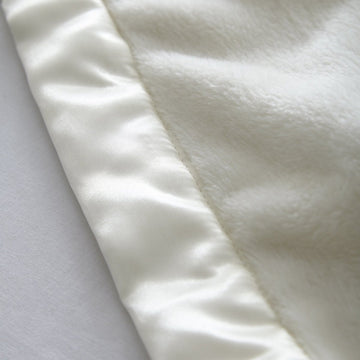 Extra Large Plush Blanket 229x254cm - Cream