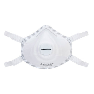 FFP3 Premium Respirator, White, 5 pcs