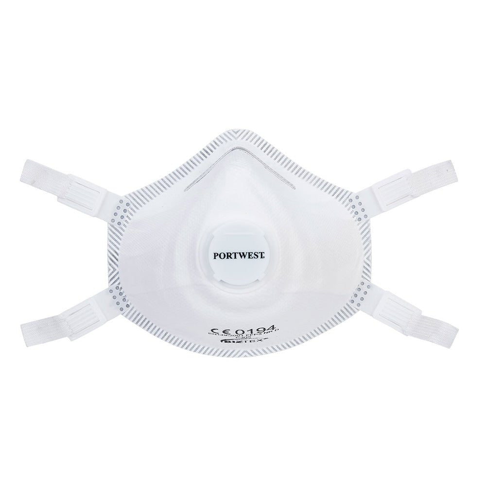 FFP3 Premium Respirator, White, 5 pcs - Bonnypack