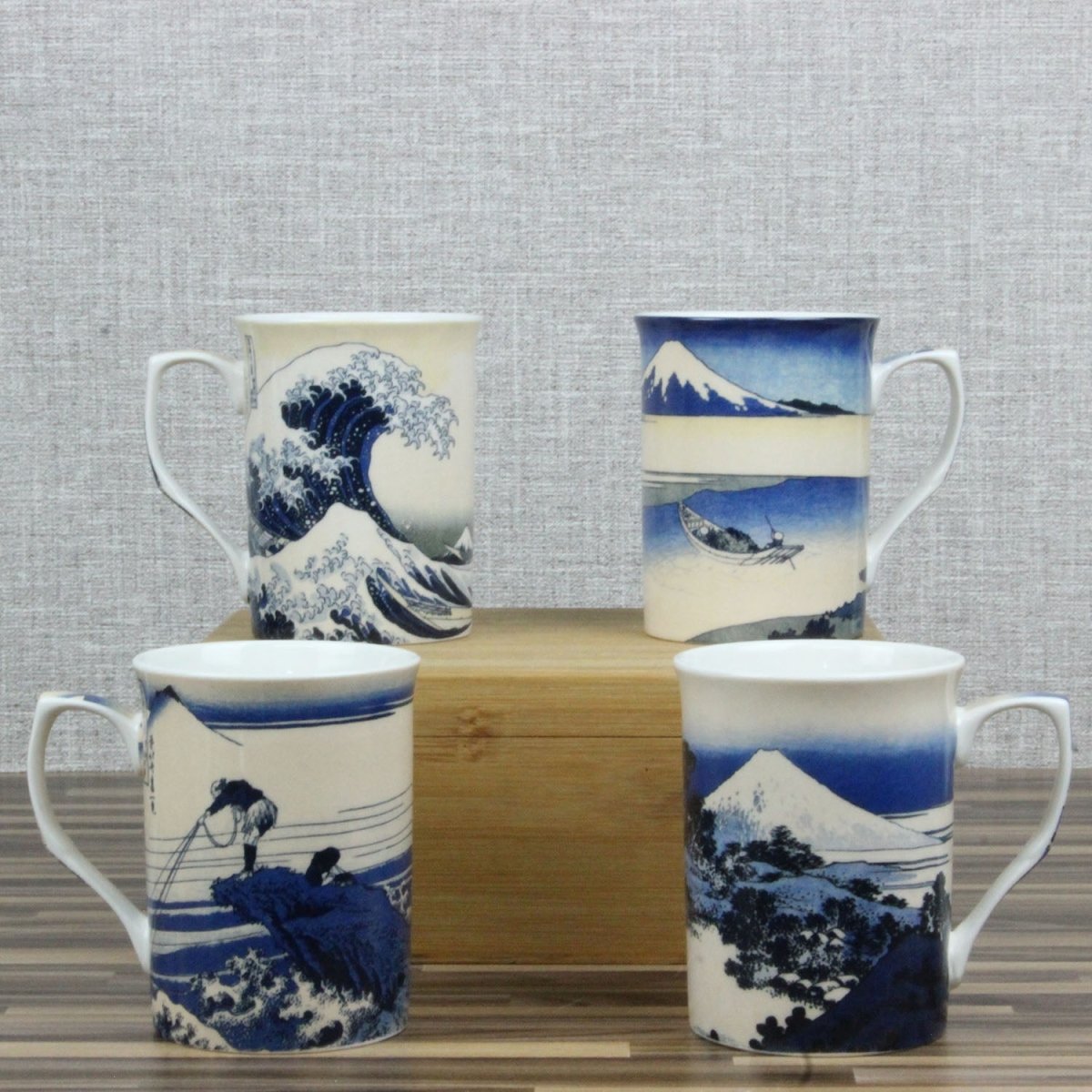 Fine China The Great Kanagawa Wave Coffee Tea Mug - Bonnypack