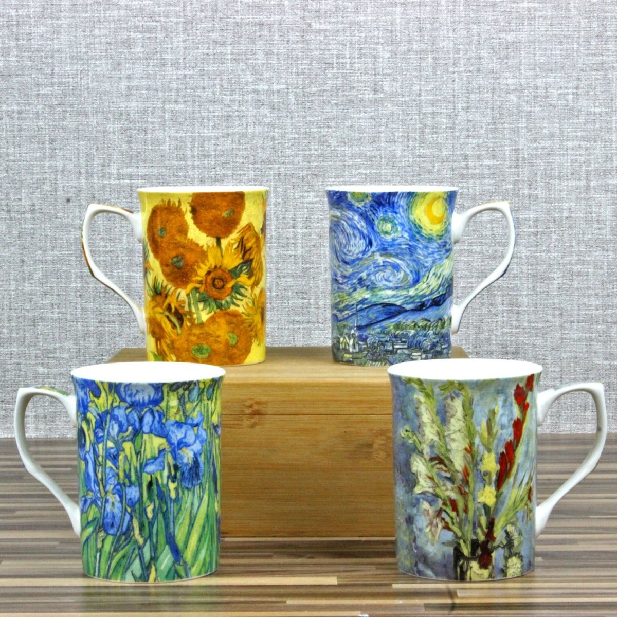 Fine China Van Gogh Art Print Coffee Tea Mug - Bonnypack