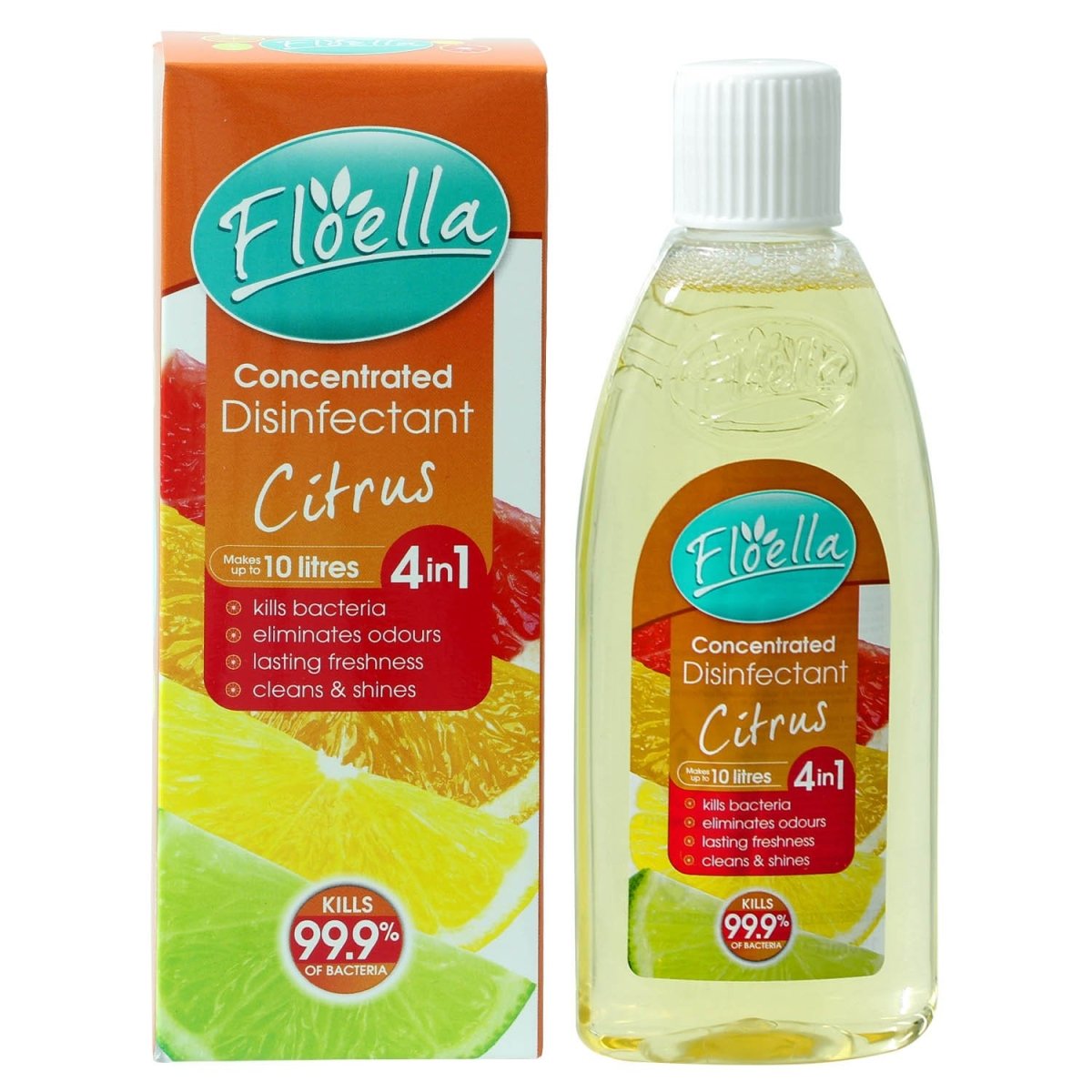Floella 2pc 150ml Concentrated Disinfectant Citrus - Bonnypack