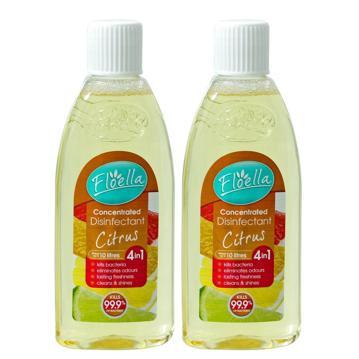 Floella 2pc 150ml Concentrated Disinfectant Citrus - Bonnypack
