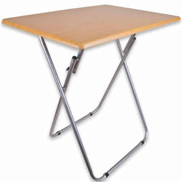 Folding Square MDF Tubular Table - Bonnypack