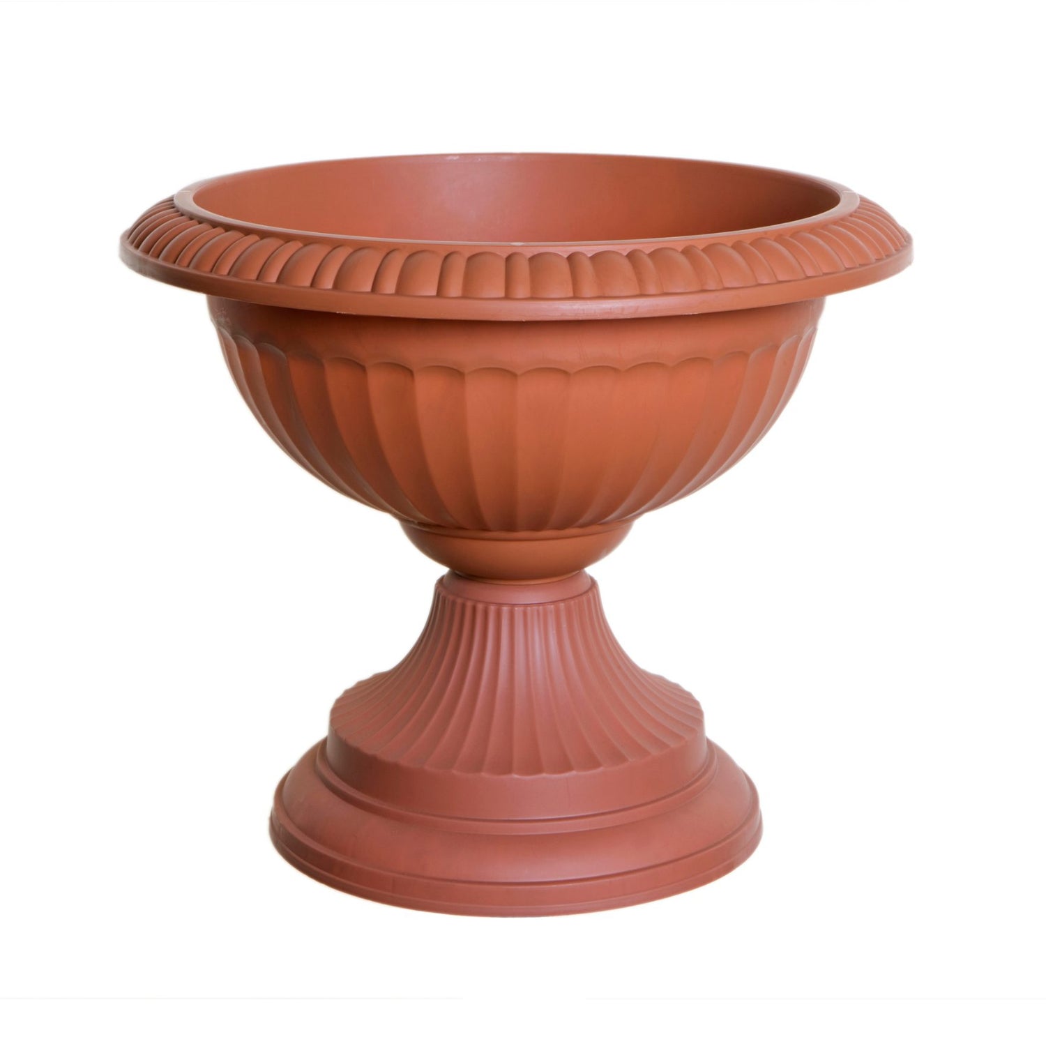 42cm Grecian Urn Planter Flower Pot - Brown