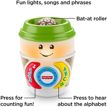 Laugh and Learn On the Glow Coffee Cup Learning Baby Toy