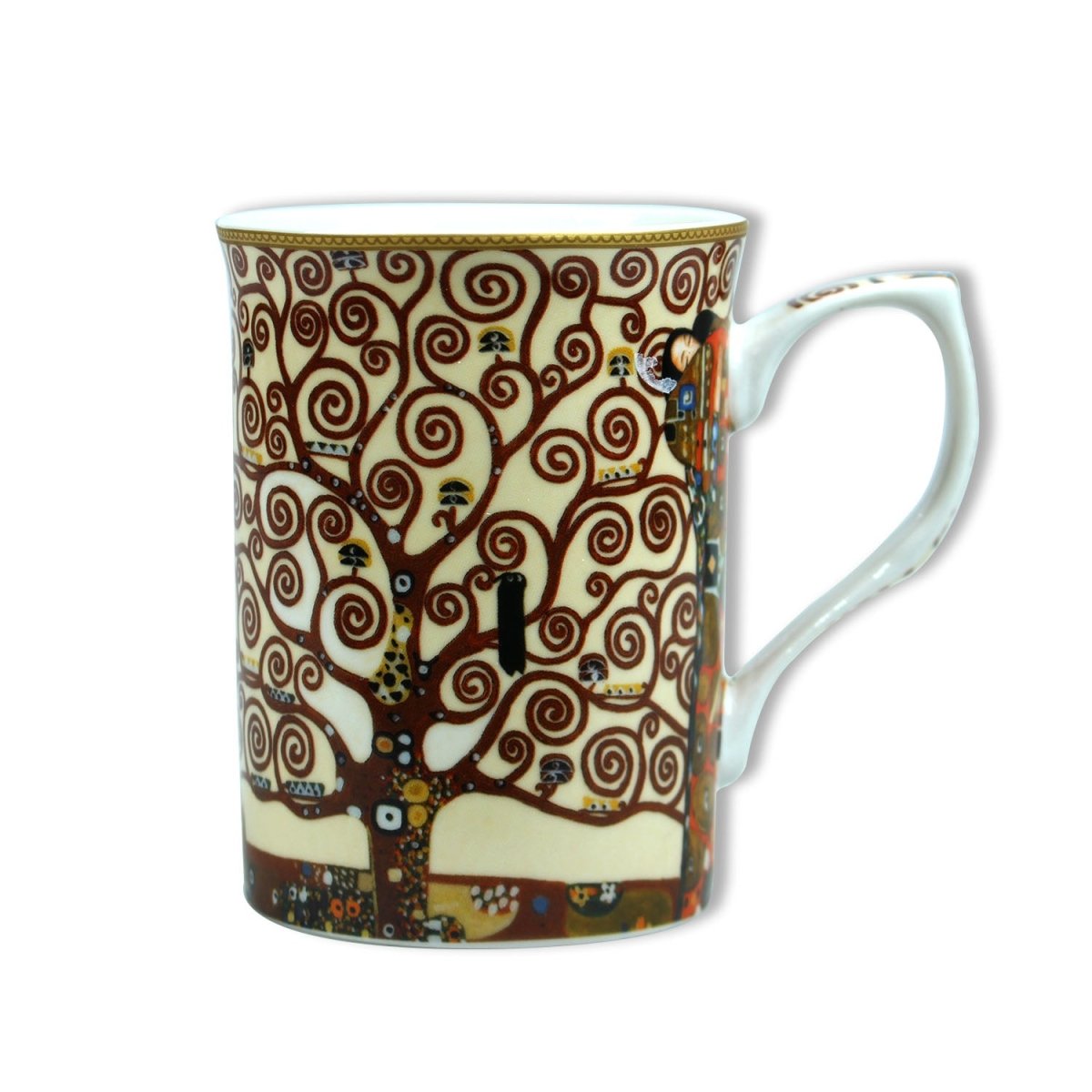 Gustav Klimt Art Deco Style B Design Fine China Coffee Mug - Bonnypack