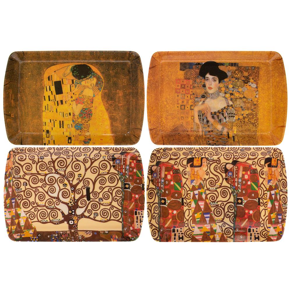 Gustav Klimt Small Serving Tray - Random Design - Bonnypack