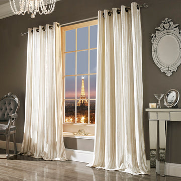 Kylie Minogue ILIANA Lined Curtains 66" x 72" - Oyster