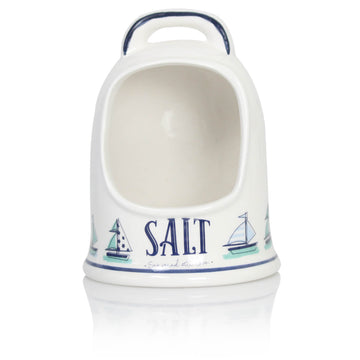 Dolomite Seaside Boats Theme Salt Pig