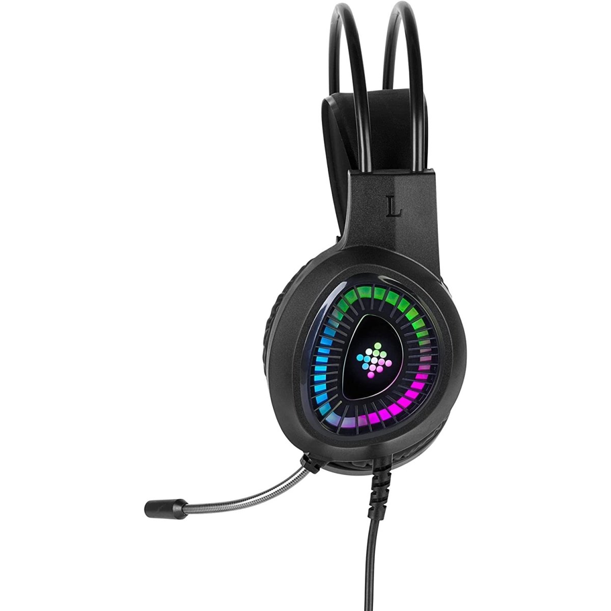 Intempo Wired LED RGB Gaming Headset with Microphone - Bonnypack