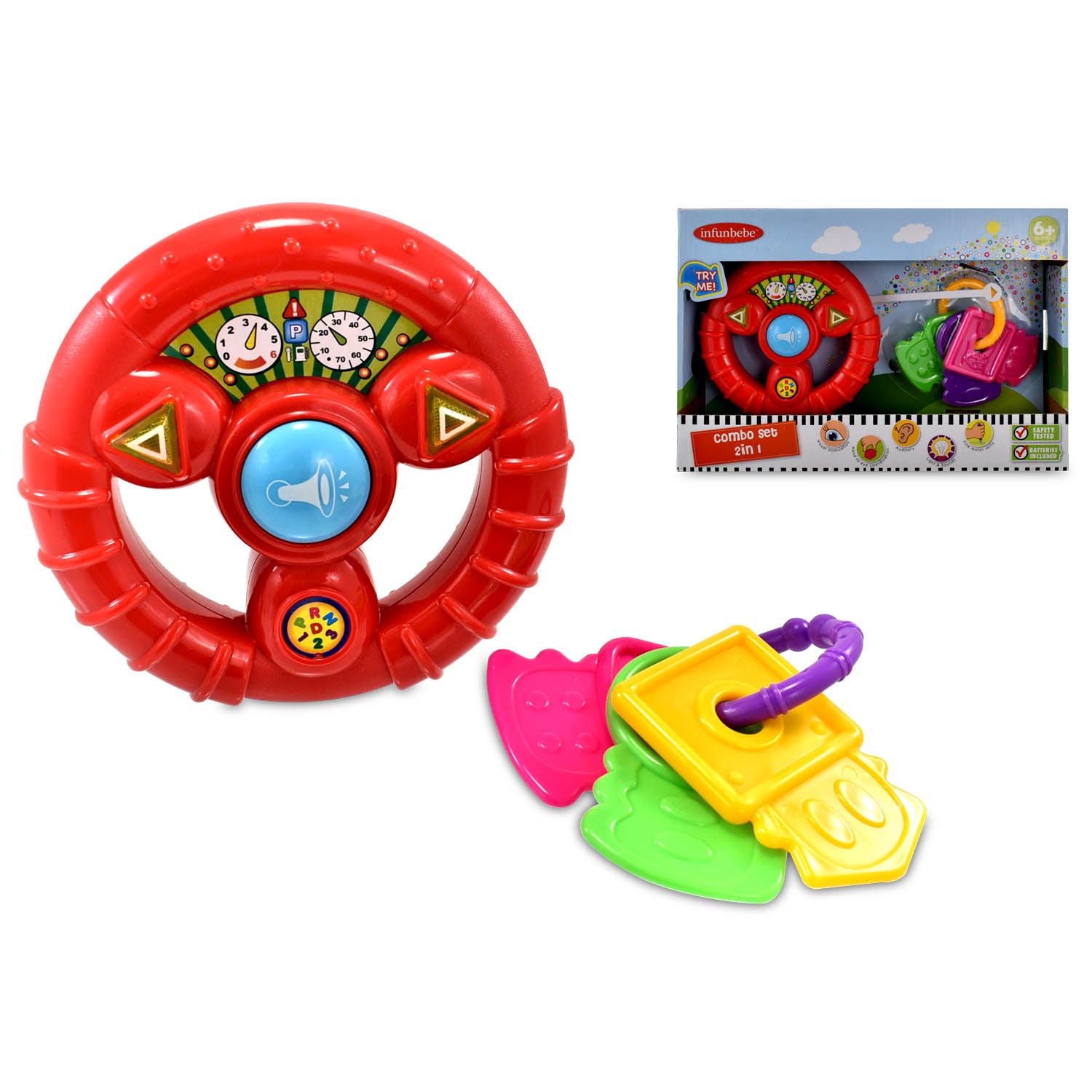 Steering Wheel Kids Interactive Combo Playset