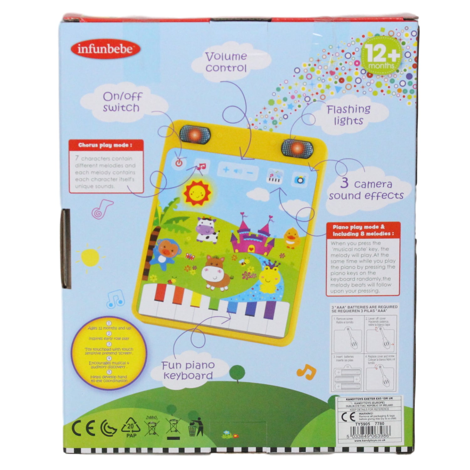 Baby My First Smart Animal Pad - Bonnypack
