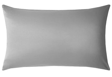 Kylie Minogue Zander Silver Grey Pair of Housewife Pillowcases - Bonnypack