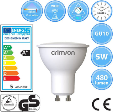 LED Bulb GU10 Energy Saving 5W Light Bulb Day White