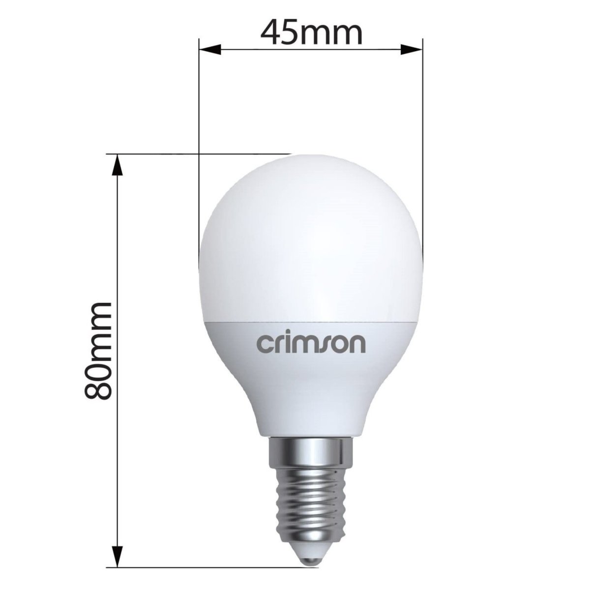 LED Golf Bulb Dimmable 5W Energy Saving Bulb E14 Warm White - Bonnypack