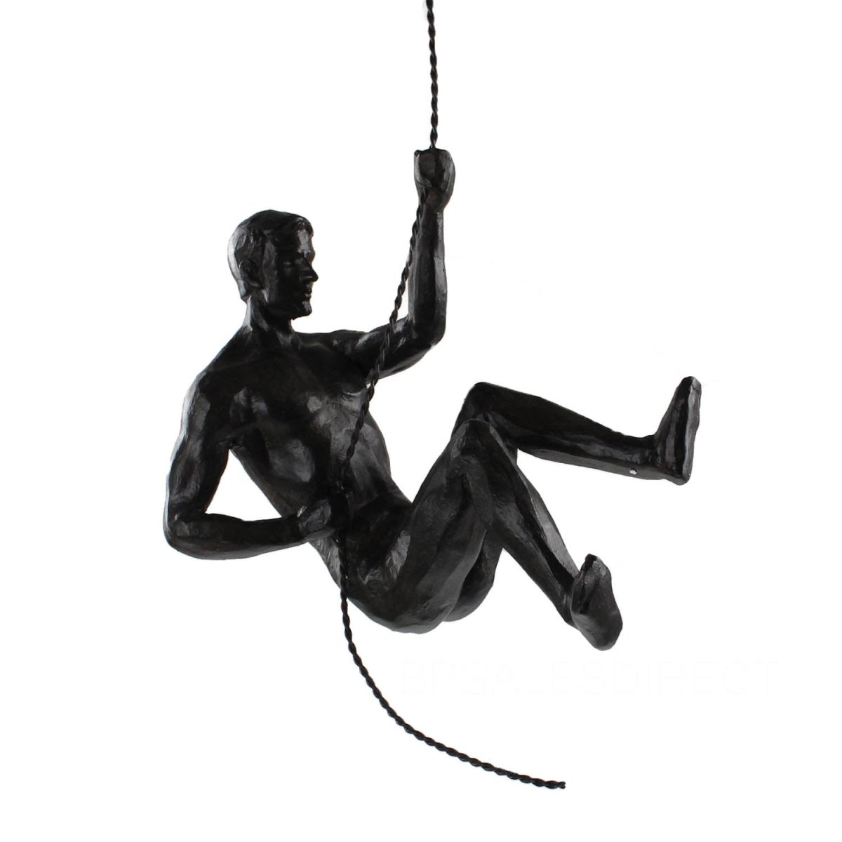 Left Handed Abseiling Man Wall Hanging Decor - Bonnypack