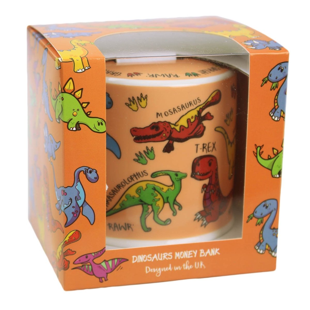 Little Stars Collection Dinosaurs Kids Piggy Bank - Bonnypack