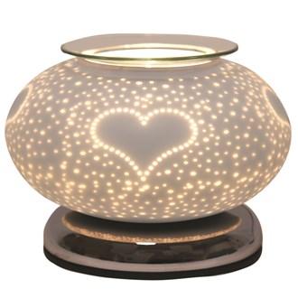 Love Heart Elipse Electric Wax Melt Burner Warmer Lamps - Bonnypack
