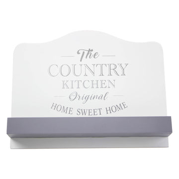 Country Kitchen Wooden Recipe Cookbook Stand Holder