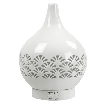 Desire Aroma Humidifier Oriental Hand Fan Design