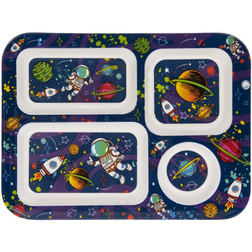 Melamine Spaceman Design Tray