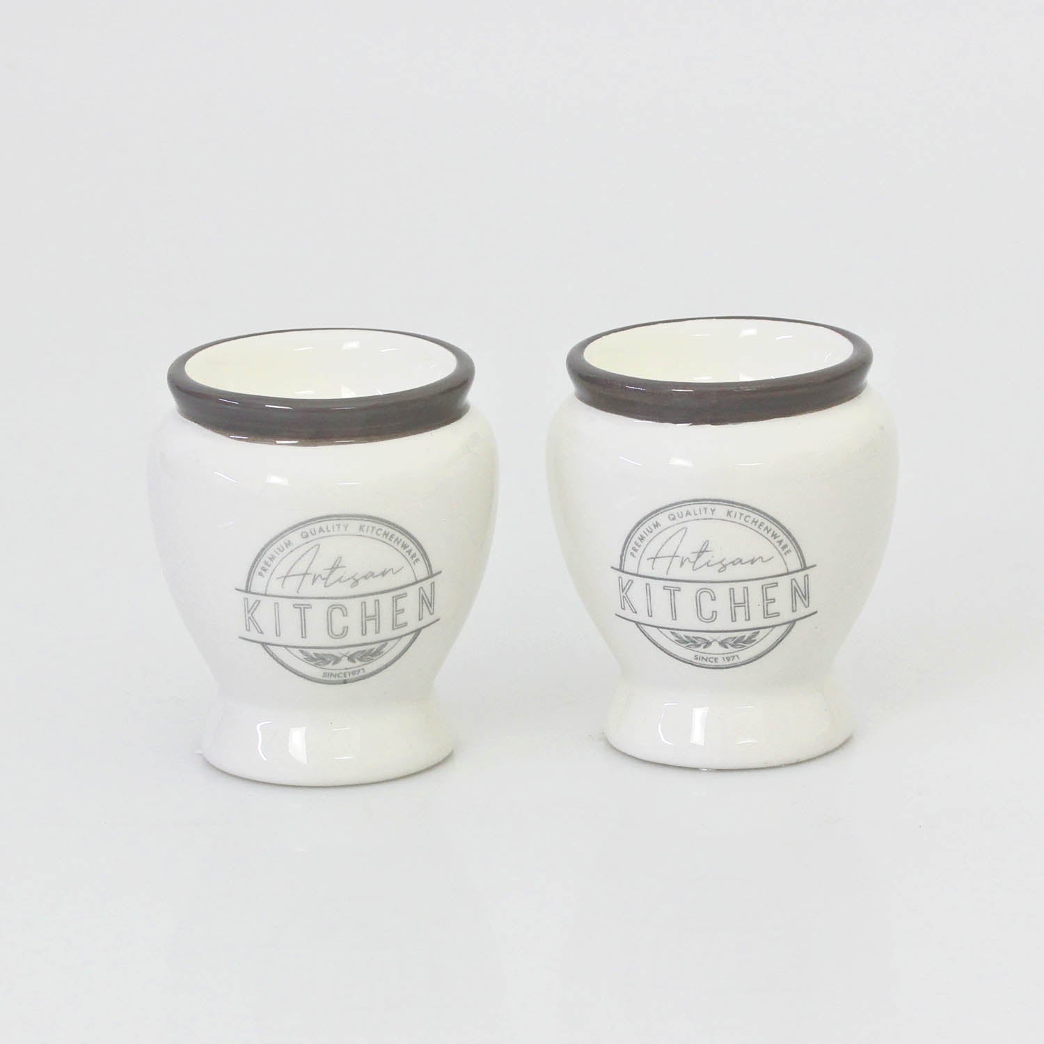 Artisan Kitchen Ceramic Set of 2 Egg Cups - Bonnypack