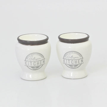 Artisan Kitchen Ceramic Set of 2 Egg Cups