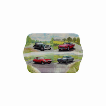 Small Classic Cars Design Serving Tray