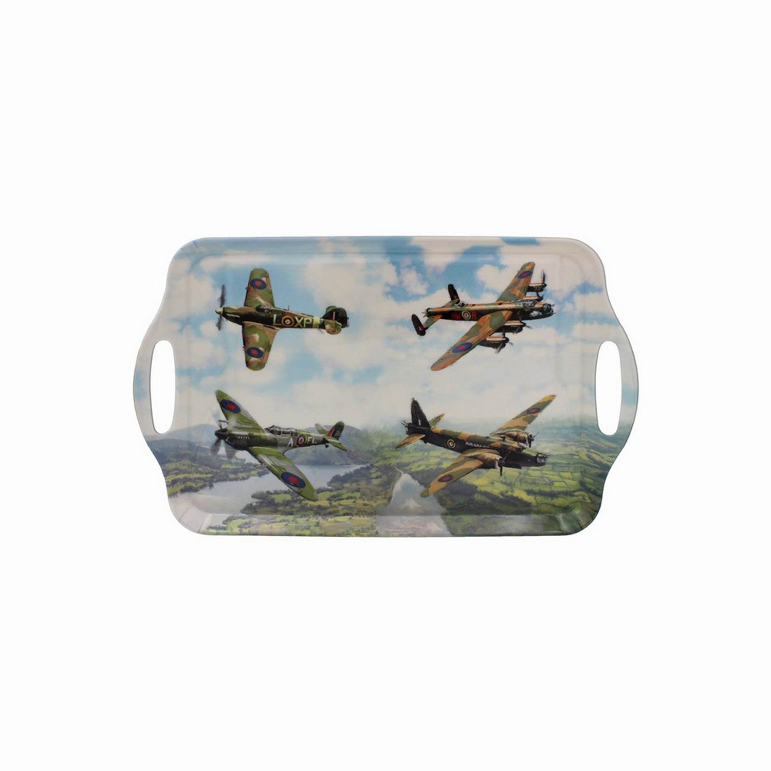 Large Classic Planes Design Serving Tray