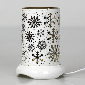 Gold Desire Aroma Electric Wax Melt Burner - Snow Flakes