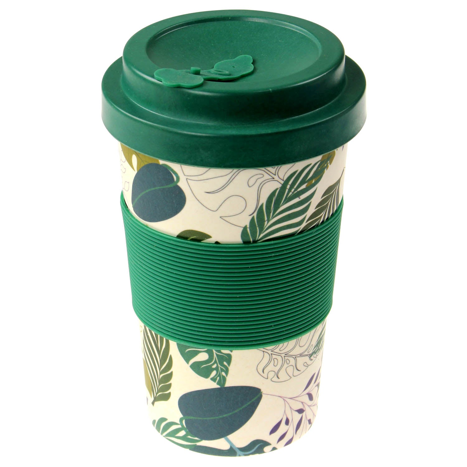 350ml Green Bamboo Travel Mug