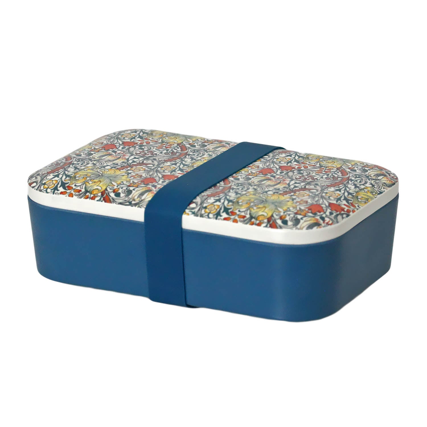 William Morris Golden Lily Florals Bamboo Lunch Box - Bonnypack