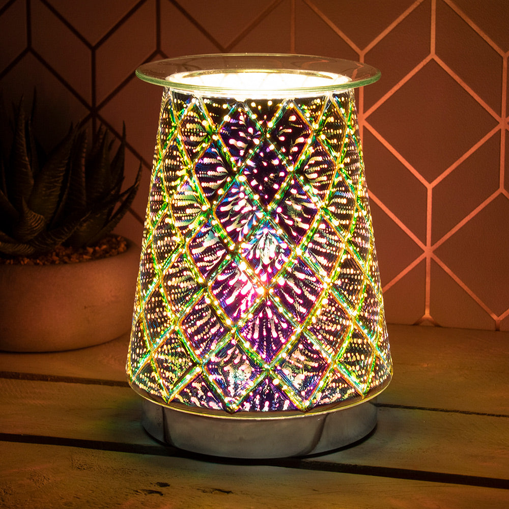 Desire Aroma Wax Melt Burner Touch Lamp - Mesh