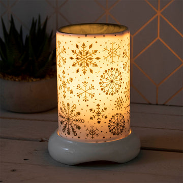 Gold Desire Aroma Electric Wax Melt Burner - Snow Flakes