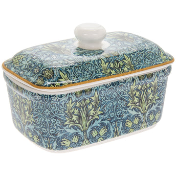 Snakeshead Fine China Ceramic Butter Dish