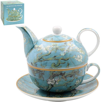 Van Gogh Almond Blossom Tea for One Set Blue