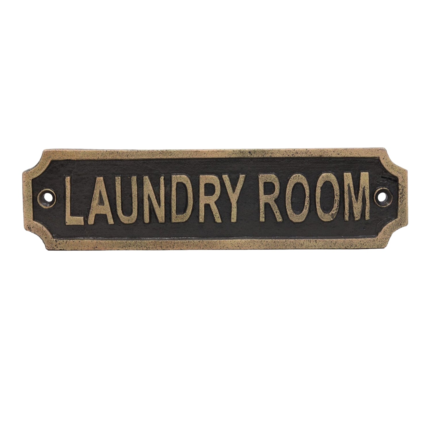 Metal Laundry Room Signage