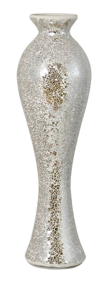 Mercury Sparkle Mosaic Tall Vase - Bonnypack