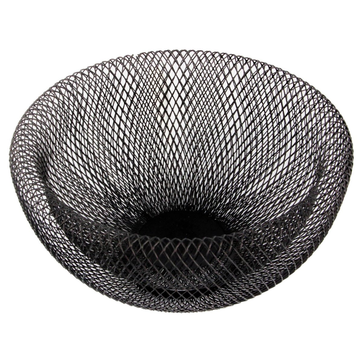 Mesh Fruit Bowl 24cm Black - Bonnypack