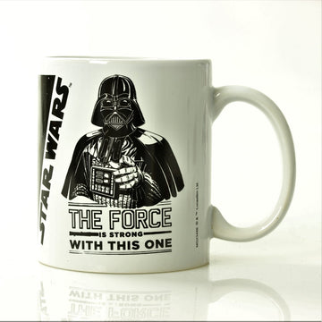 Official Star Wars Logo Darth Vader Tea Coffee Mug Cup Large 11OZ