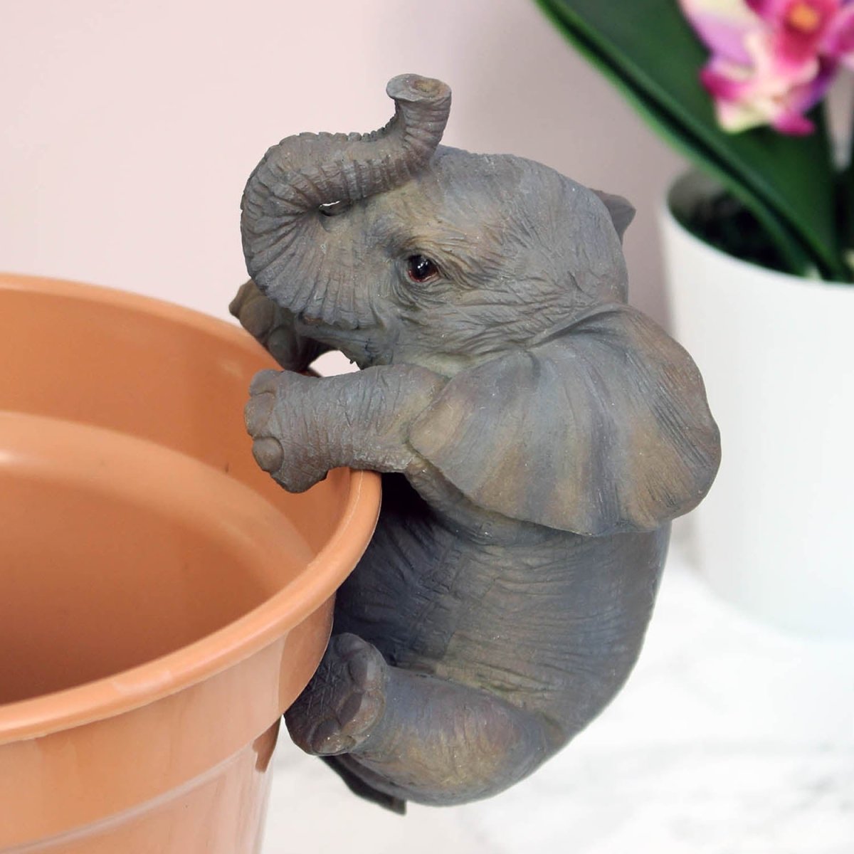 Plant Pot Pals Elephant Animal Hanging Decoration - Bonnypack