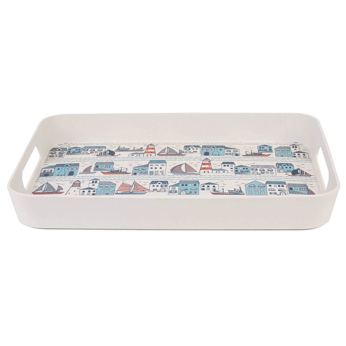 Plymouth Rectangular Bamboo Serving Food Tray - Bonnypack