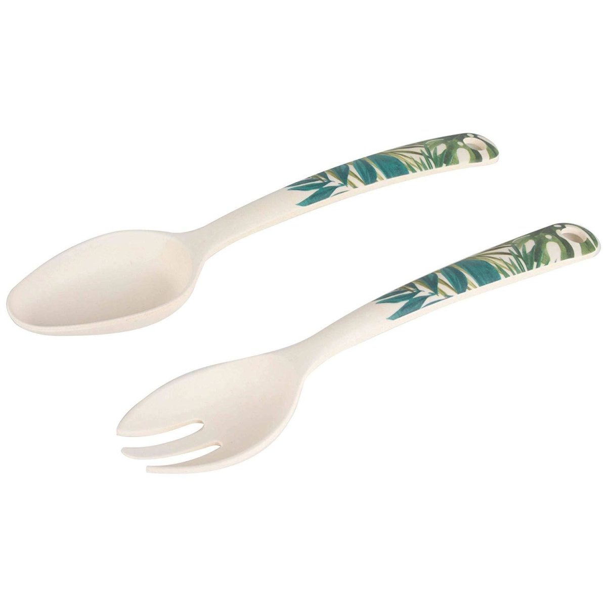 Polynesia Bamboo Serving Spoon And Fork Set - Bonnypack