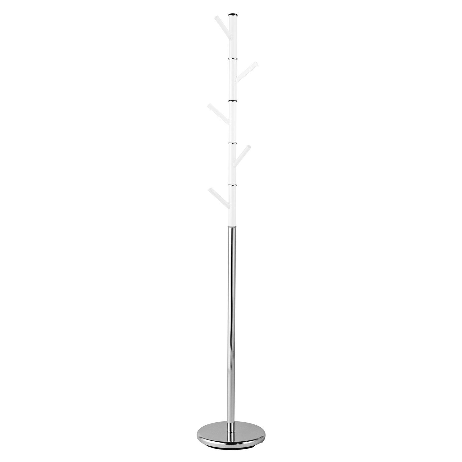 Standing Chrome Coat Stand