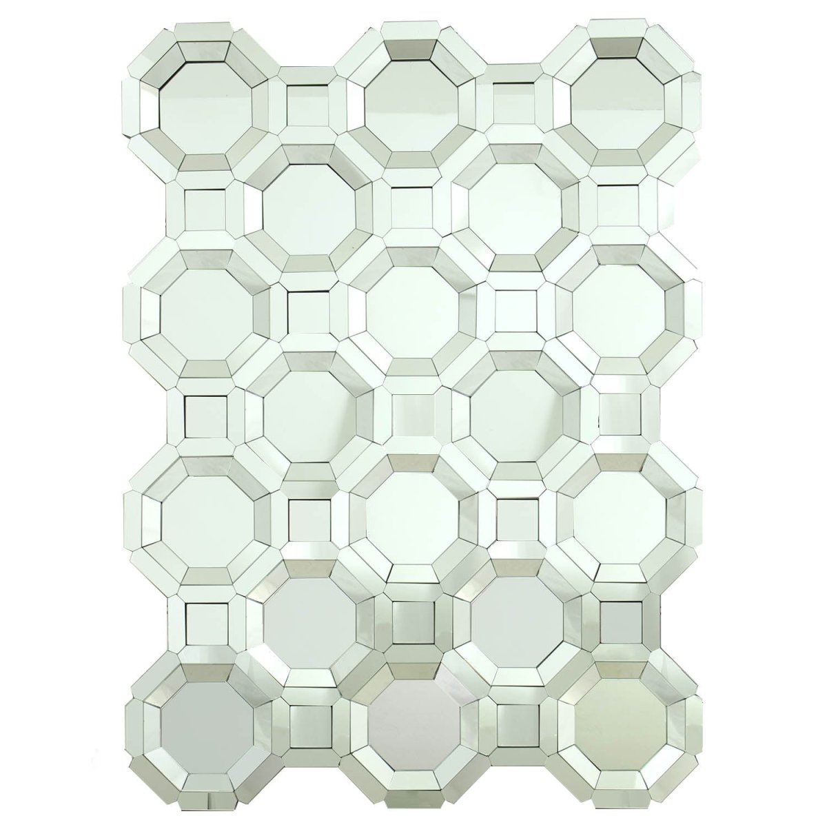 Rectangular Wall Honeycomb Glass Mirror - Bonnypack