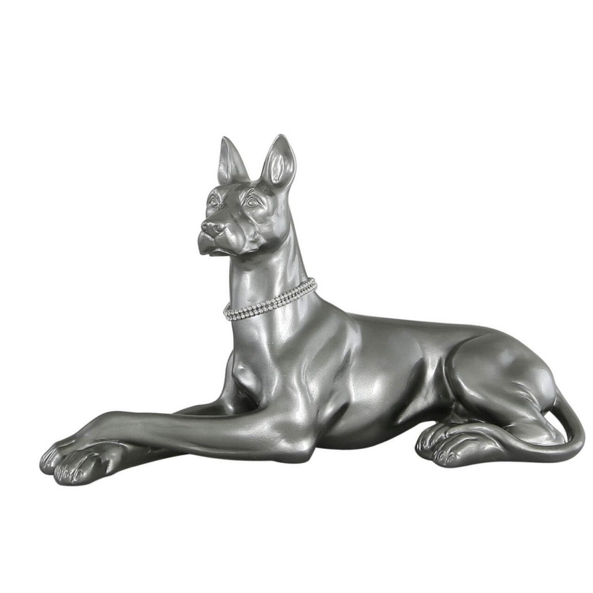 Resting Grey Dog Decoration - Bonnypack