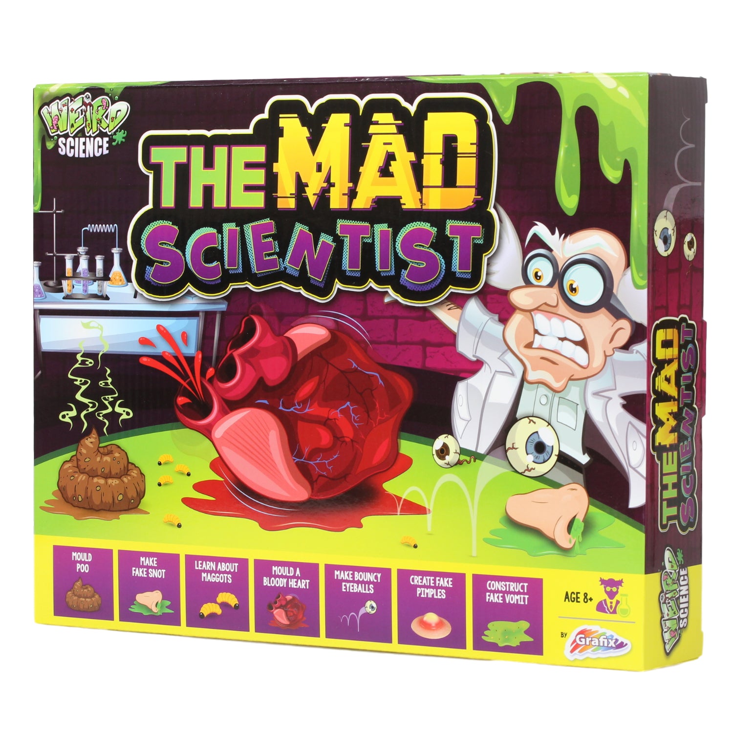 Mad Scientist Kids Science Chemistry Smelly Experiment Set