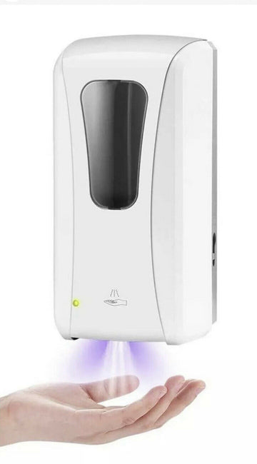 10Pcs 1200ML White Automatic Soap Dispenser