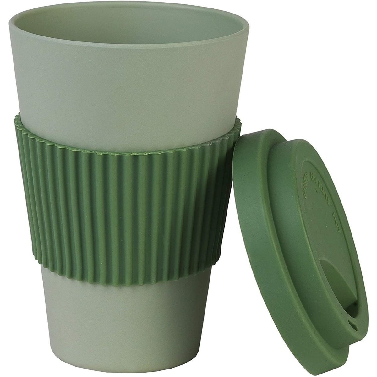 Salter 470ml Earth Green Lightweight Reusable Coffee Cup Travel Mug - Bonnypack